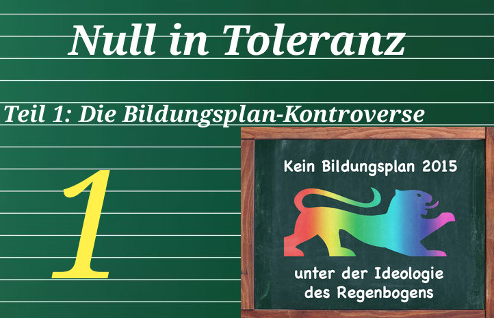 Intoleranz (im Zirkelschluß der Genderjünger) – die Wahrheit über die Bildungspläne – wie versaut wird Deutschlands Schule?